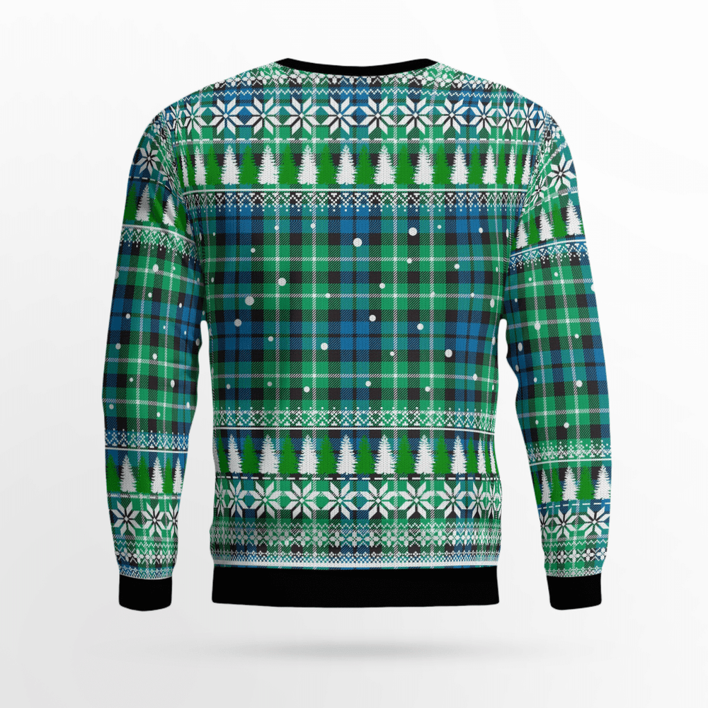 Clan Graham of Montrose Ancient Tartan Christmas Ugly Sweater BJ60 Graham of Montrose Ancient Tartan Tartan Ugly Sweater   