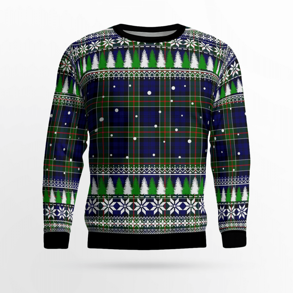 Clan Colquhoun Modern Tartan Christmas Ugly Sweater BT65 Colquhoun Modern Tartan Tartan Ugly Sweater   