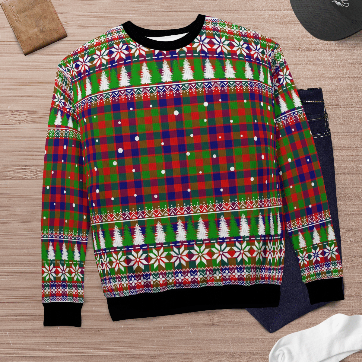 Clan Gow (or McGouan) Tartan Christmas Ugly Sweater LV11 Gow (or McGouan) Tartan Tartan Ugly Sweater   