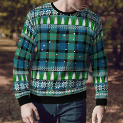 Clan Gunn Ancient Tartan Christmas Ugly Sweater HE89 Gunn Ancient Tartan Tartan Ugly Sweater   