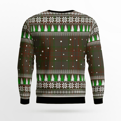 Clan Gray Tartan Christmas Ugly Sweater XM49 Gray Tartan Tartan Ugly Sweater   