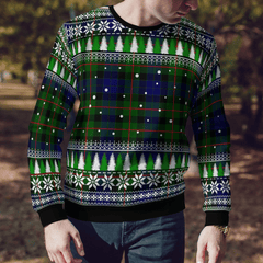Clan Gunn Modern  Tartan Christmas Ugly Sweater FF20 Gunn Modern Tartan Tartan Ugly Sweater   
