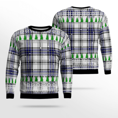 Clan Hannay Tartan Christmas Ugly Sweater TX79