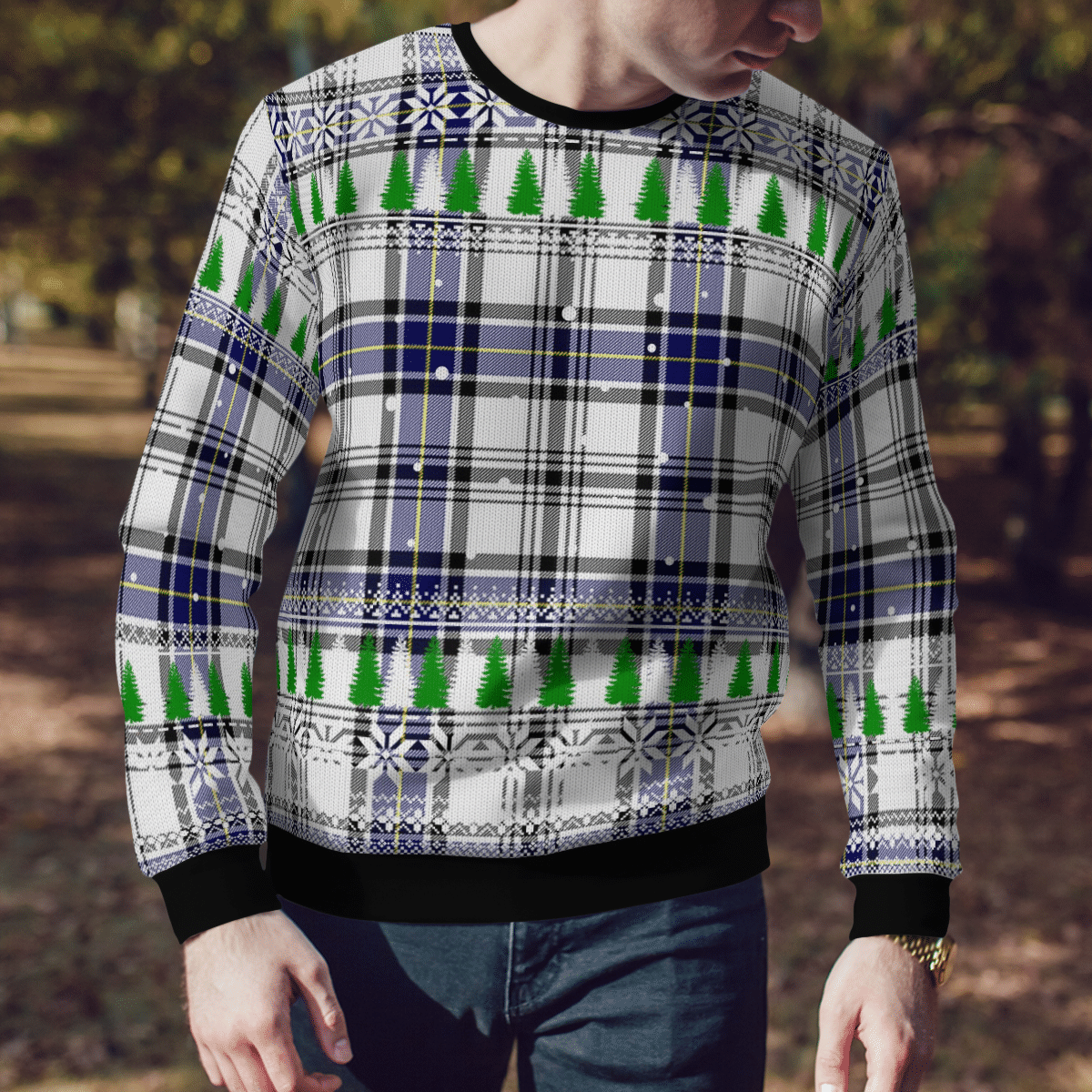 Clan Hannay Tartan Christmas Ugly Sweater TX79 Hannay Tartan Tartan Ugly Sweater   