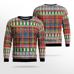 Clan Drummond of Strathallan Tartan Christmas Ugly Sweater JF74 Drummond of Strathallan Tartan Tartan Ugly Sweater   