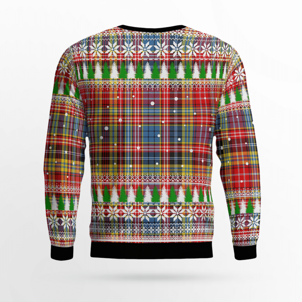 Clan Drummond of Strathallan Tartan Christmas Ugly Sweater JF74 Drummond of Strathallan Tartan Tartan Ugly Sweater   