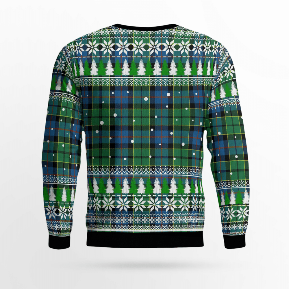 Clan Forsyth Ancient Tartan Christmas Ugly Sweater ZV71 Forsyth Ancient Tartan Tartan Ugly Sweater   