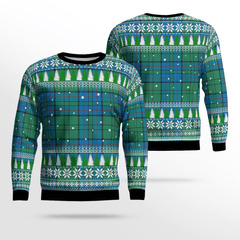 Clan Lockhart Tartan Christmas Ugly Sweater QI78 Lockhart Tartan Tartan Ugly Sweater   