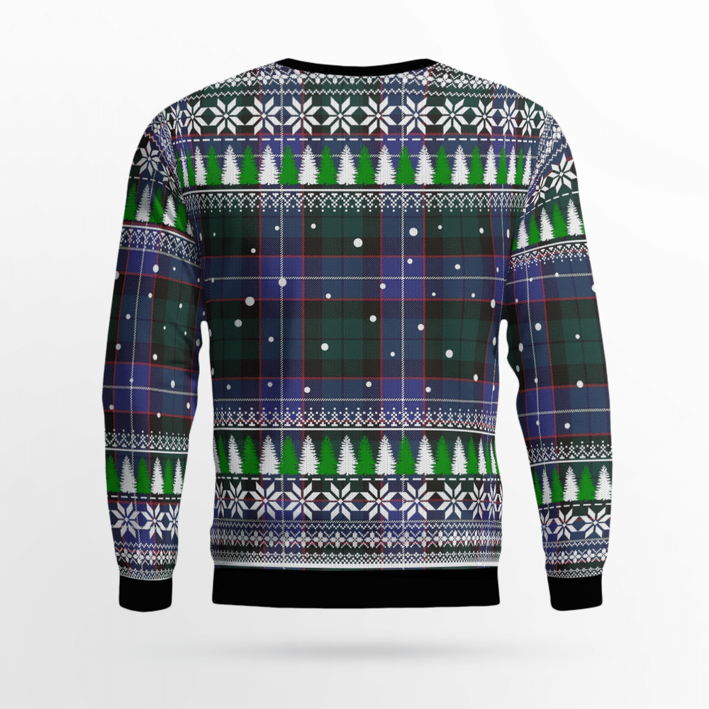 Clan Guthrie Modern Tartan Christmas Ugly Sweater YE85 Guthrie Modern Tartan Tartan Ugly Sweater   