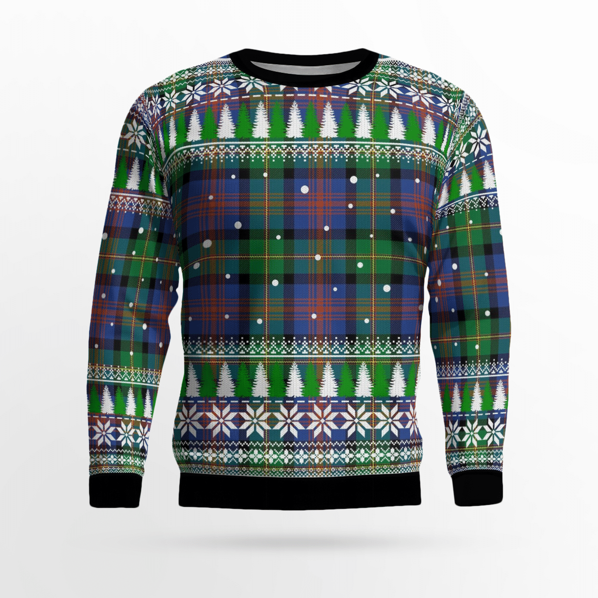 Clan Logan Ancient Tartan Christmas Ugly Sweater JN47 Logan Ancient Tartan Tartan Ugly Sweater   