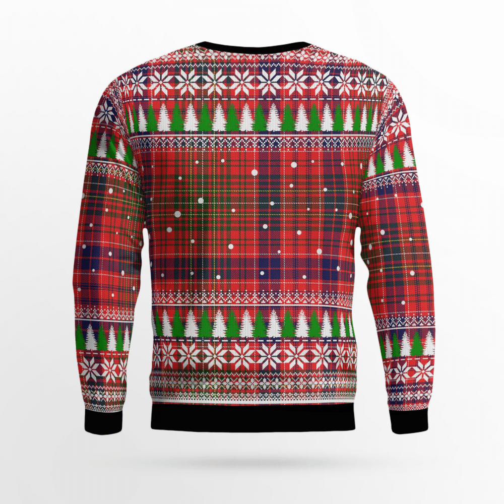 Clan Lumsden Modern Tartan Christmas Ugly Sweater CY44 Lumsden Modern Tartan Tartan Ugly Sweater   