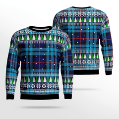 Clan MacCorquodale Tartan Christmas Ugly Sweater IY90 MacCorquodale Tartan Tartan Ugly Sweater   