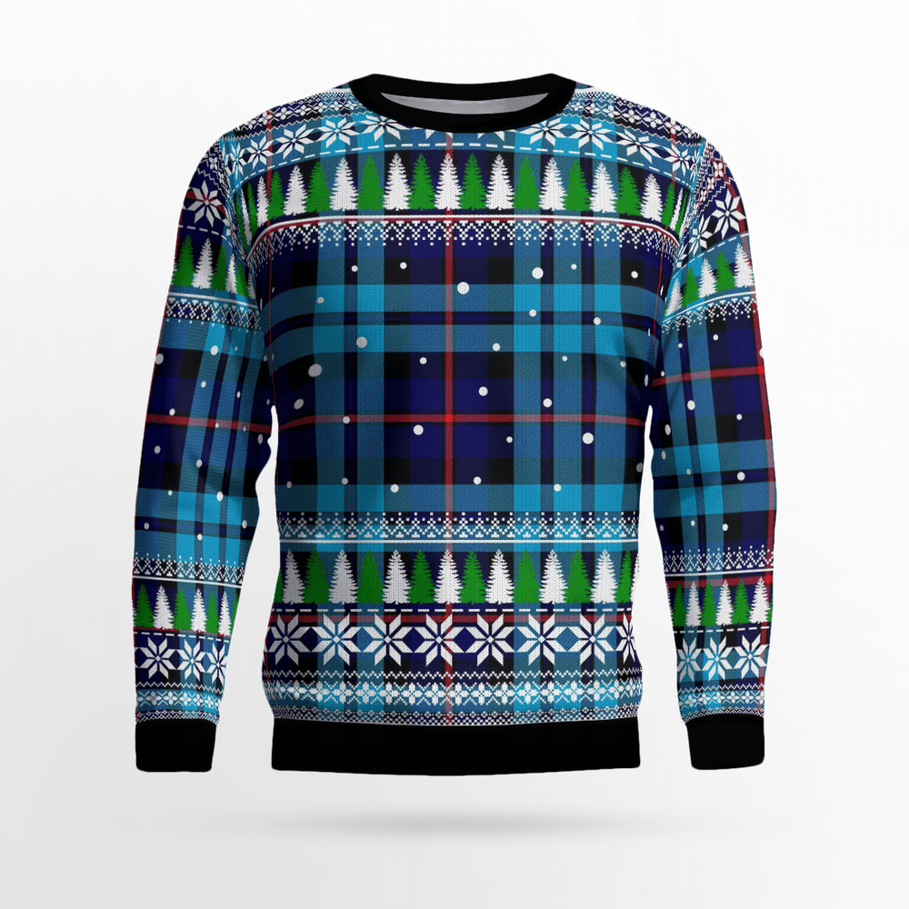 Clan MacCorquodale Tartan Christmas Ugly Sweater IY90 MacCorquodale Tartan Tartan Ugly Sweater   