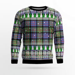 Clan MacDonald Ancient Tartan Christmas Ugly Sweater PS52 MacDonald Ancient Tartan Tartan Ugly Sweater   