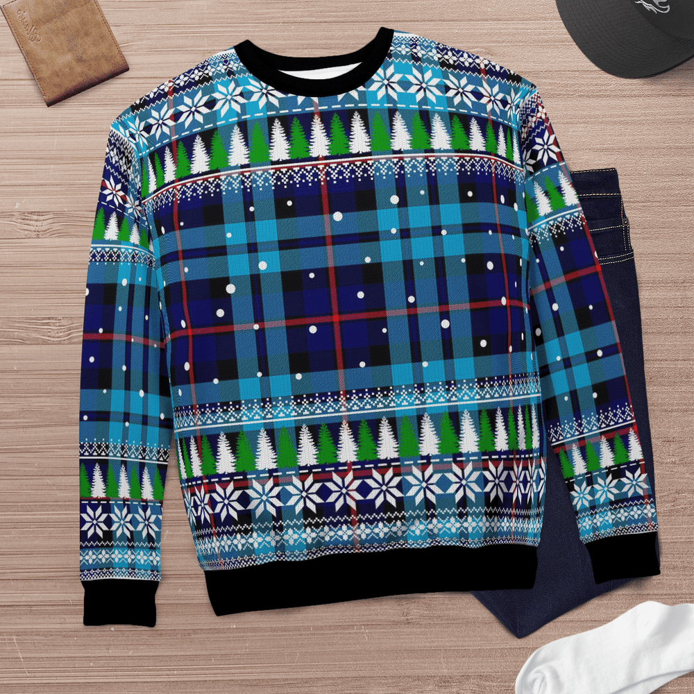 Clan MacCorquodale Tartan Christmas Ugly Sweater IY90 MacCorquodale Tartan Tartan Ugly Sweater   
