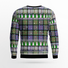 Clan MacDonald Ancient Tartan Christmas Ugly Sweater PS52 MacDonald Ancient Tartan Tartan Ugly Sweater   