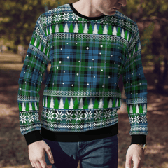 Clan Lyon Tartan Christmas Ugly Sweater QK89 Lyon Tartan Tartan Ugly Sweater   