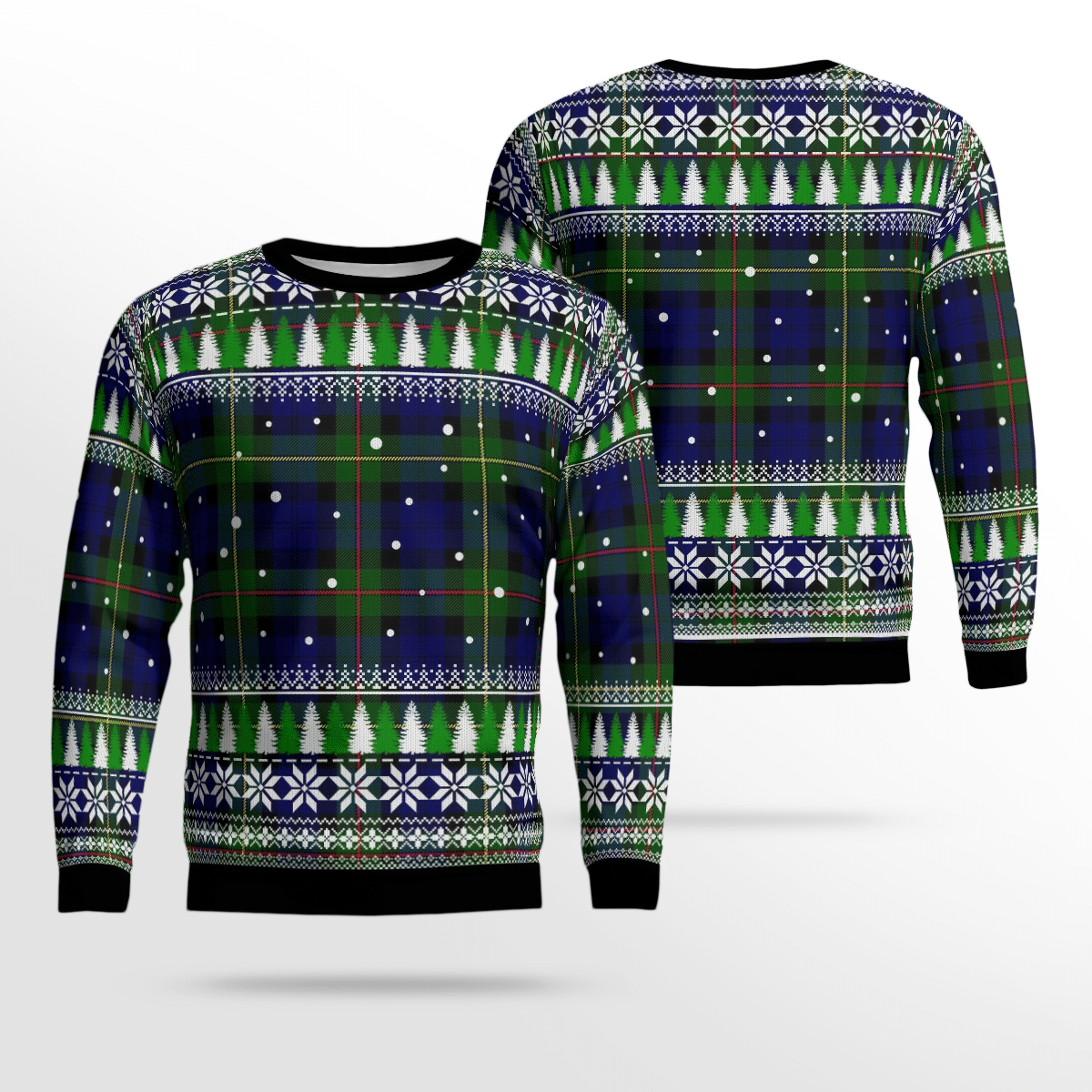 Clan MacEwen Modern Tartan Christmas Ugly Sweater WB74 MacEwen Modern Tartan Tartan Ugly Sweater   