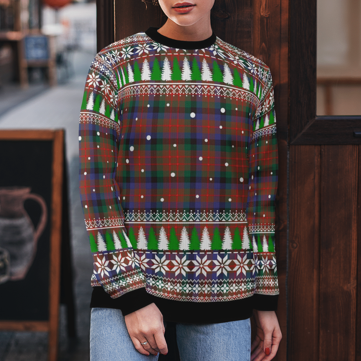 Clan MacDuff Hunting Modern Tartan Christmas Ugly Sweater ZC69 MacDuff Hunting Modern Tartan Tartan Ugly Sweater   