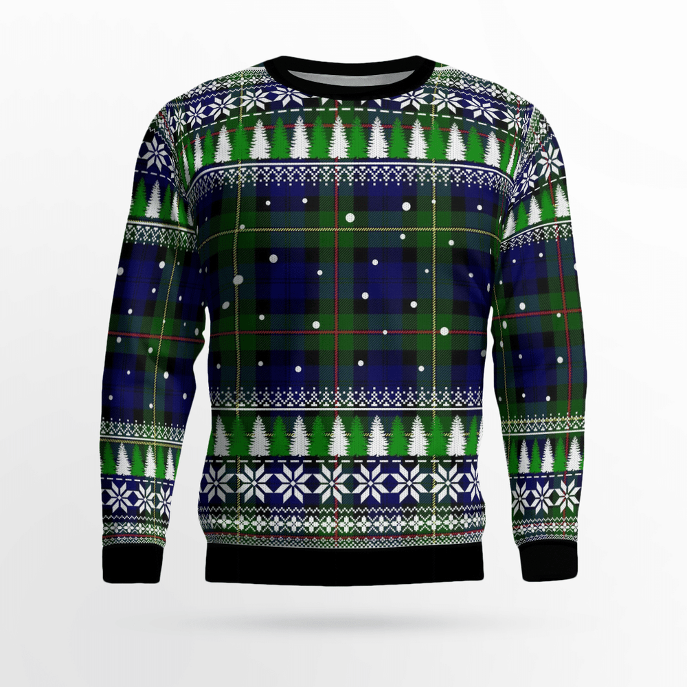 Clan MacEwen Modern Tartan Christmas Ugly Sweater WB74 MacEwen Modern Tartan Tartan Ugly Sweater   