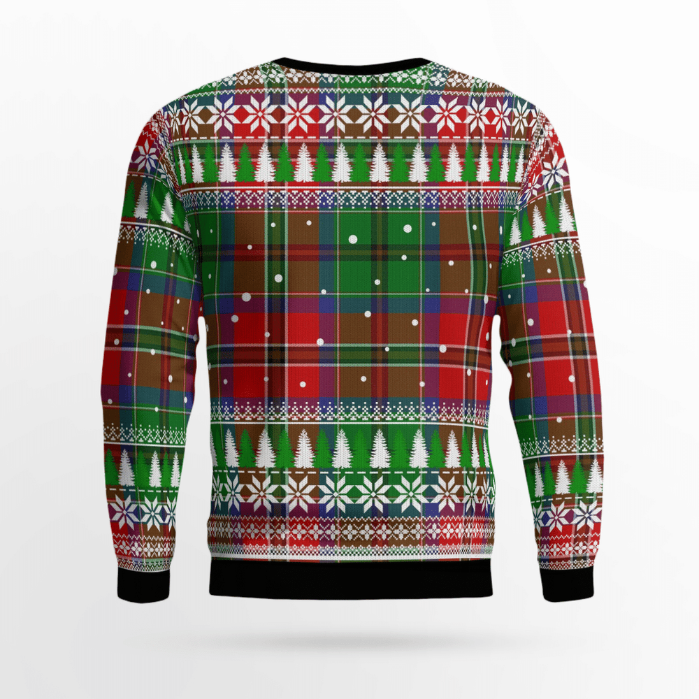 Clan MacCulloch Tartan Christmas Ugly Sweater EH44 MacCulloch Tartan Tartan Ugly Sweater   