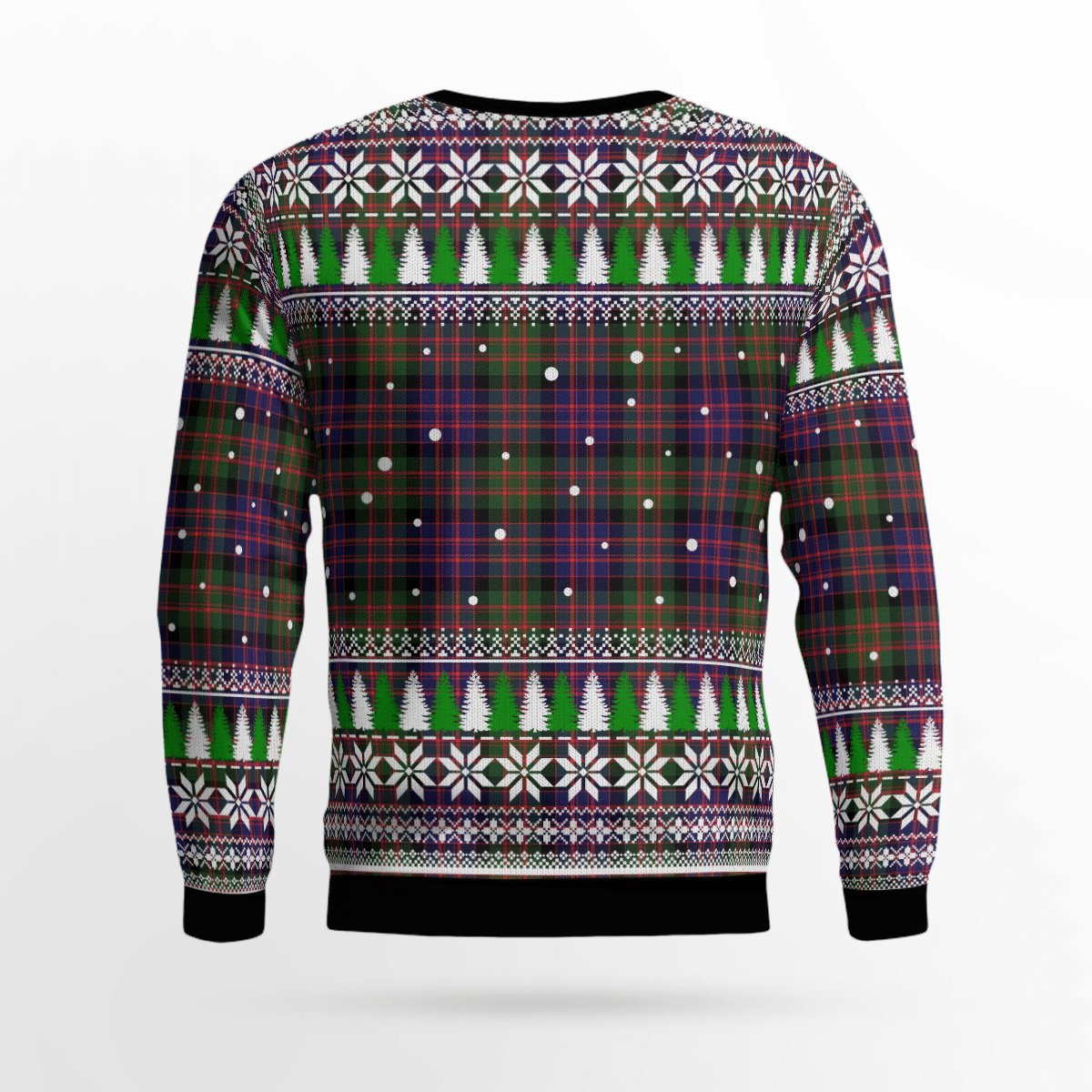 Clan MacDonald Modern Tartan Christmas Ugly Sweater CG98 MacDonald Modern Tartan Tartan Ugly Sweater   