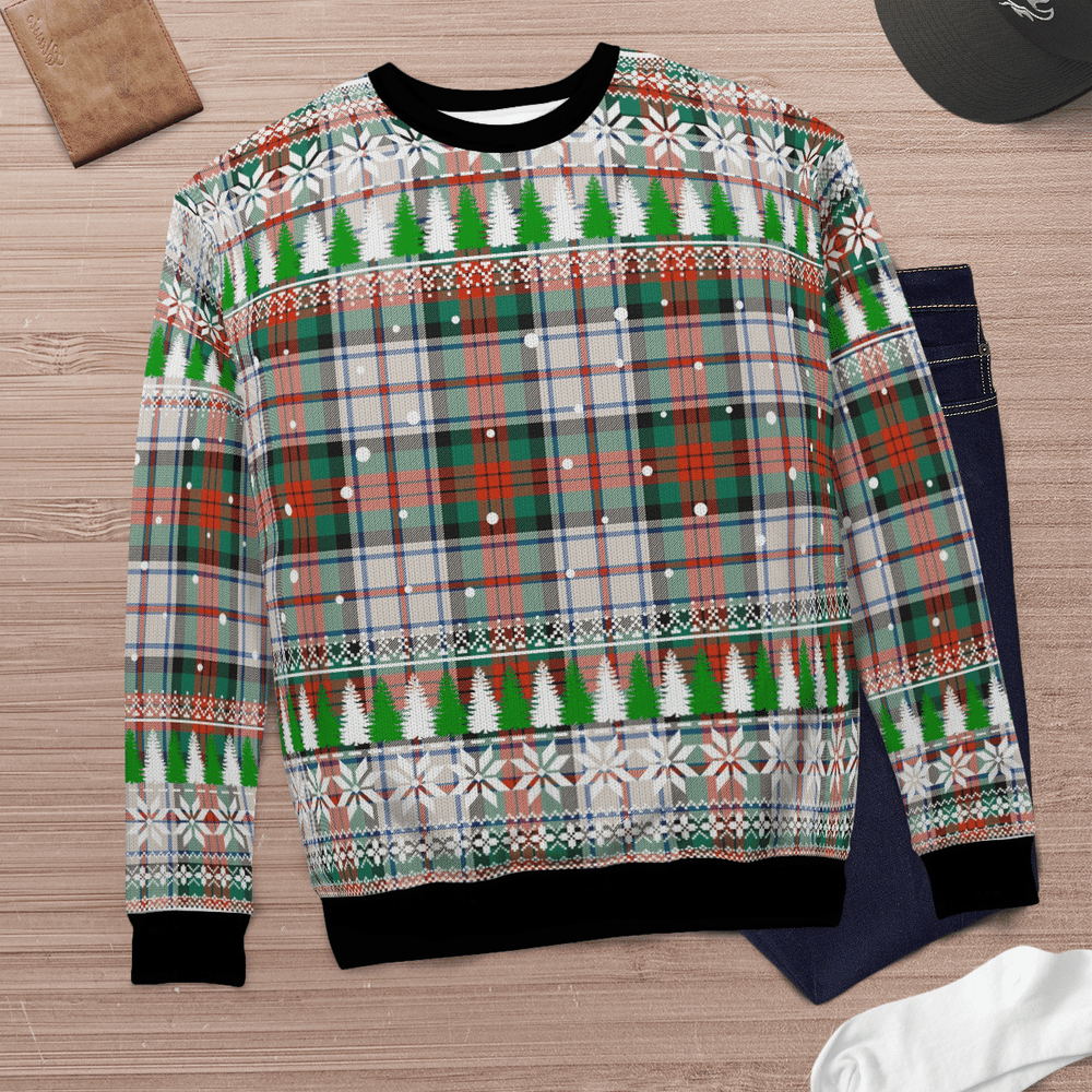 Clan MacDuff Dress Ancient Tartan Christmas Ugly Sweater MU27 MacDuff Dress Ancient Tartan Tartan Ugly Sweater   