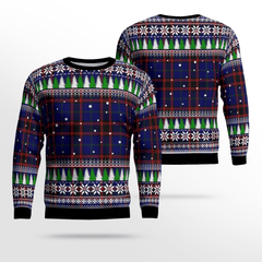 Clan Home Modern Tartan Christmas Ugly Sweater NN97 Home Modern Tartan Tartan Ugly Sweater   