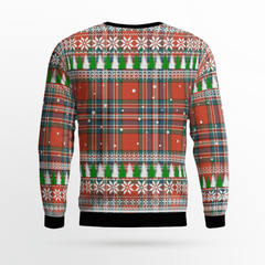 Clan MacFarlane Ancient Tartan Christmas Ugly Sweater HV19 MacFarlane Ancient Tartan Tartan Ugly Sweater   
