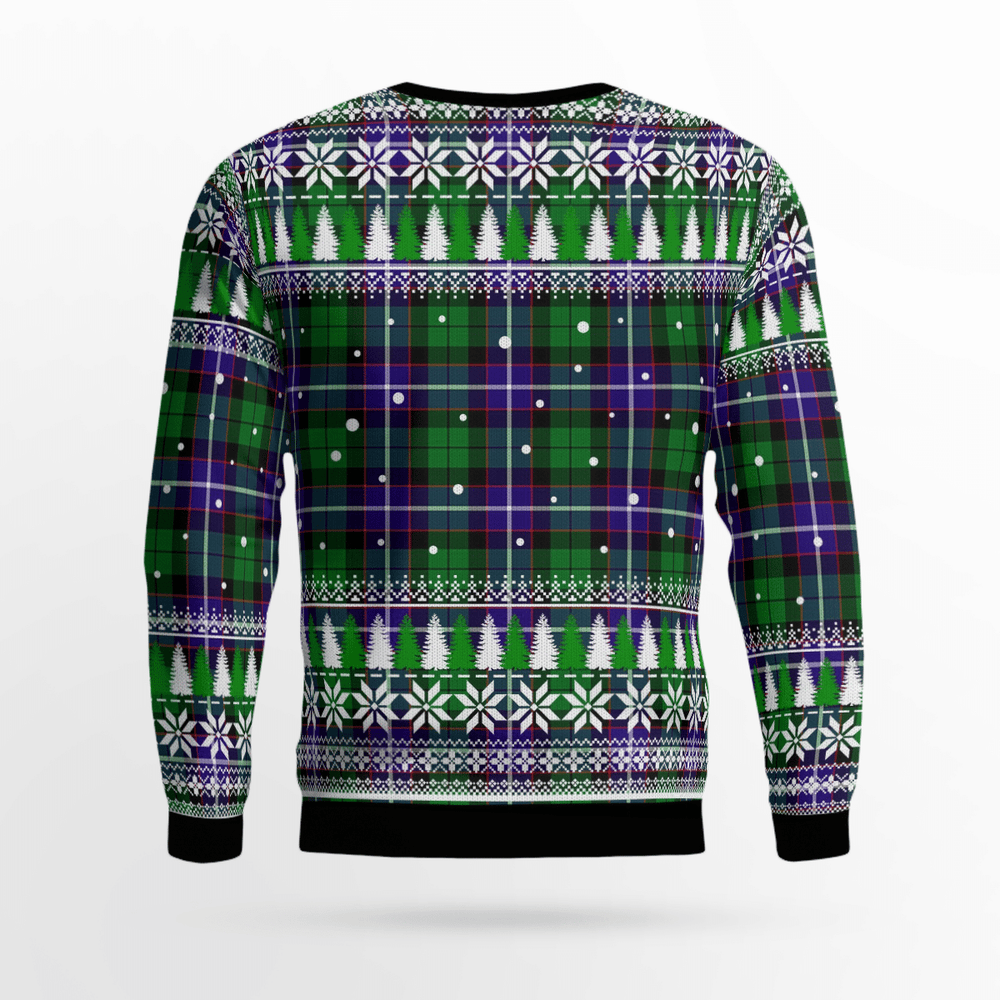 Clan Hunter Tartan Christmas Ugly Sweater PD83 Hunter Tartan Tartan Ugly Sweater   