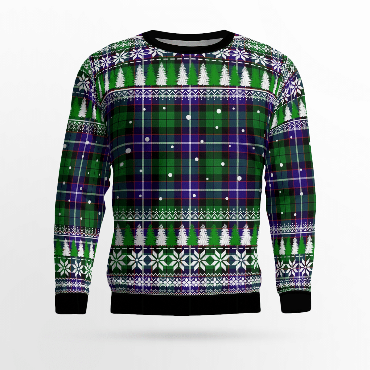 Clan Hunter Tartan Christmas Ugly Sweater PD83 Hunter Tartan Tartan Ugly Sweater   