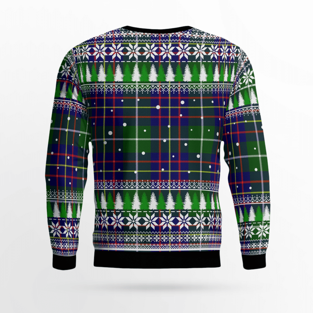 Clan Inglis Modern Tartan Christmas Ugly Sweater IC98 Inglis Modern Tartan Tartan Ugly Sweater   