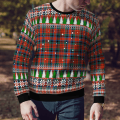 Clan MacDuff Ancient Tartan Christmas Ugly Sweater PE97 MacDuff Ancient Tartan Tartan Ugly Sweater   