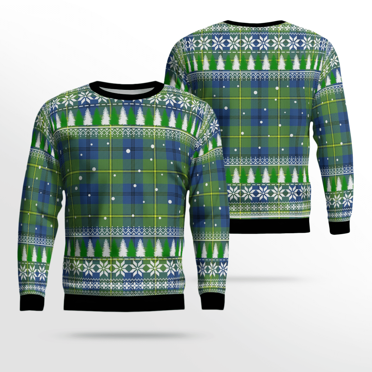 Clan Johnston Ancient Tartan Christmas Ugly Sweater NF15 Johnston Ancient Tartan Tartan Ugly Sweater   