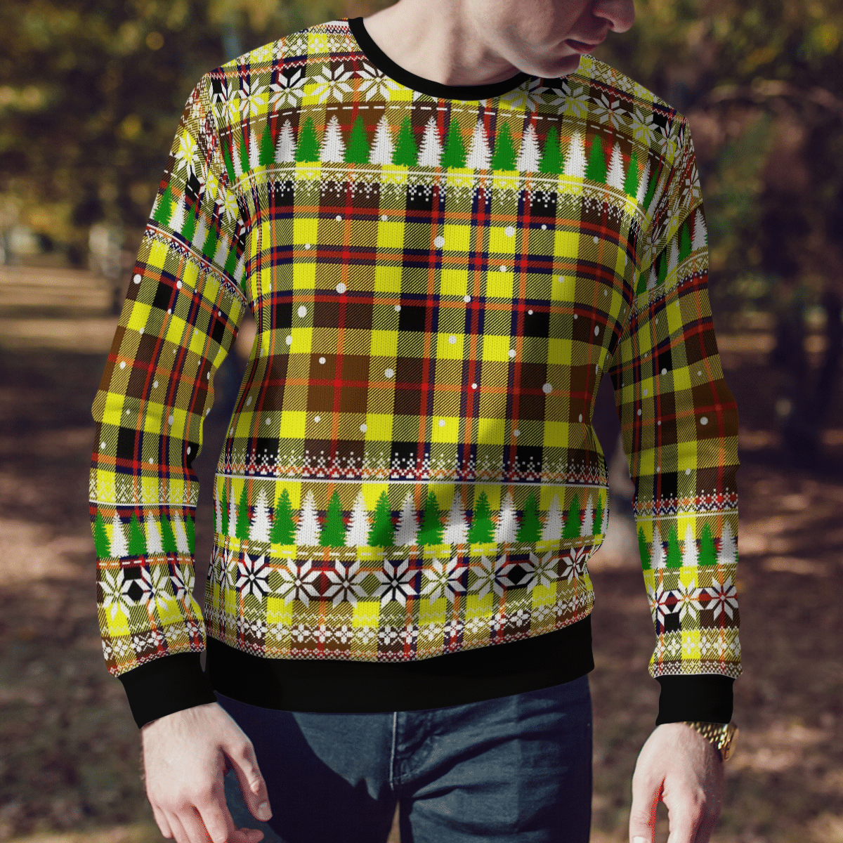 Clan Jardine Tartan Christmas Ugly Sweater YX89 Jardine Tartan Tartan Ugly Sweater   