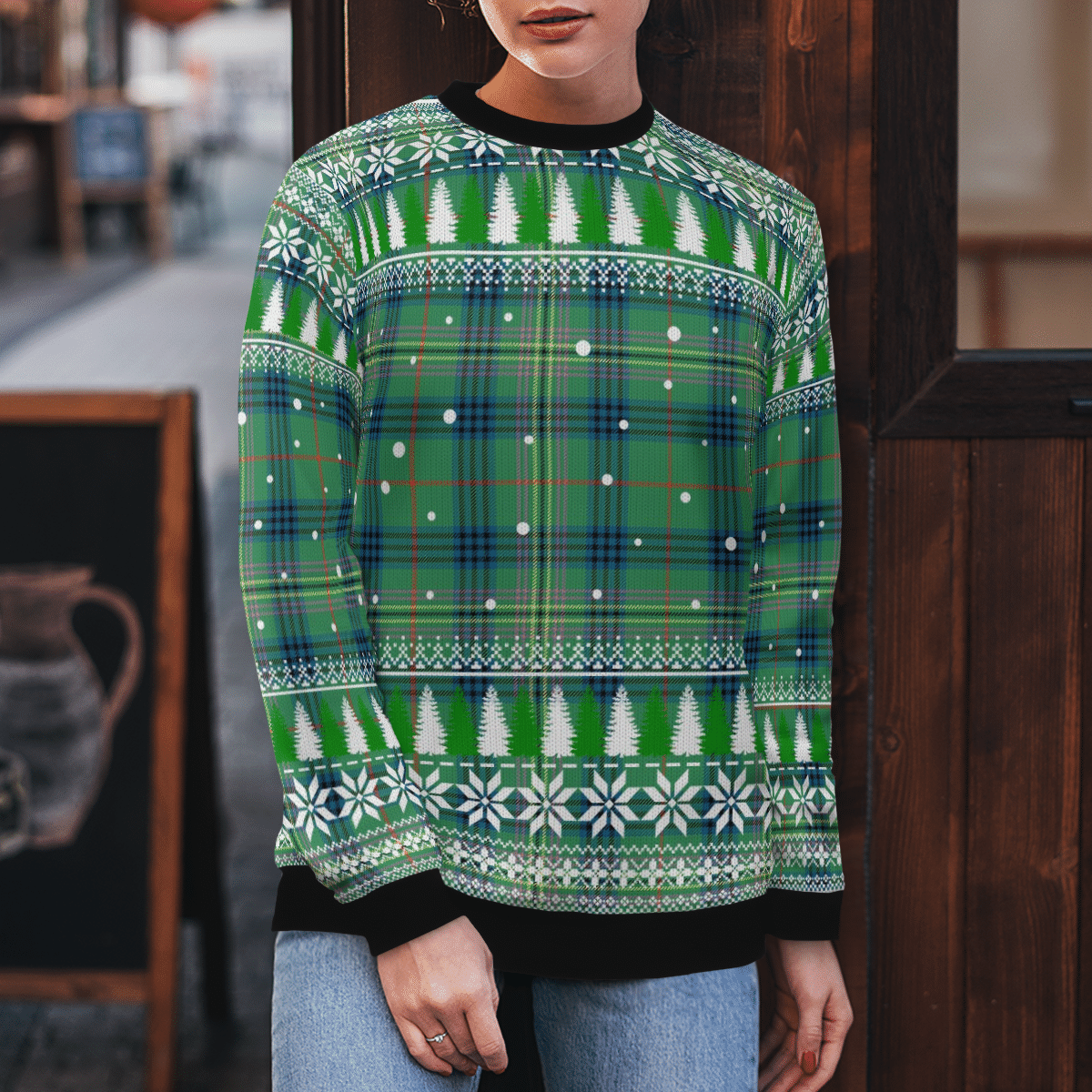 Clan Kennedy Ancient Tartan Christmas Ugly Sweater KC39 Kennedy Ancient Tartan Tartan Ugly Sweater   