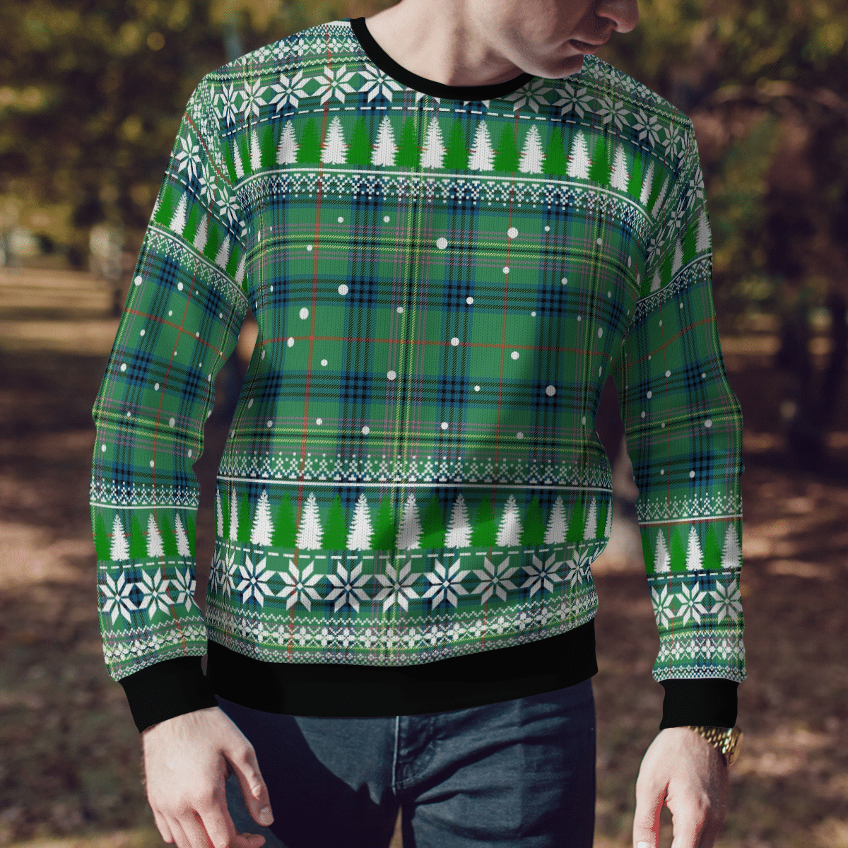 Clan Kennedy Ancient Tartan Christmas Ugly Sweater KC39 Kennedy Ancient Tartan Tartan Ugly Sweater   