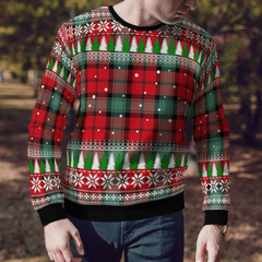 Clan Kerr Ancient Tartan Christmas Ugly Sweater LD57 Kerr Ancient Tartan Tartan Ugly Sweater   