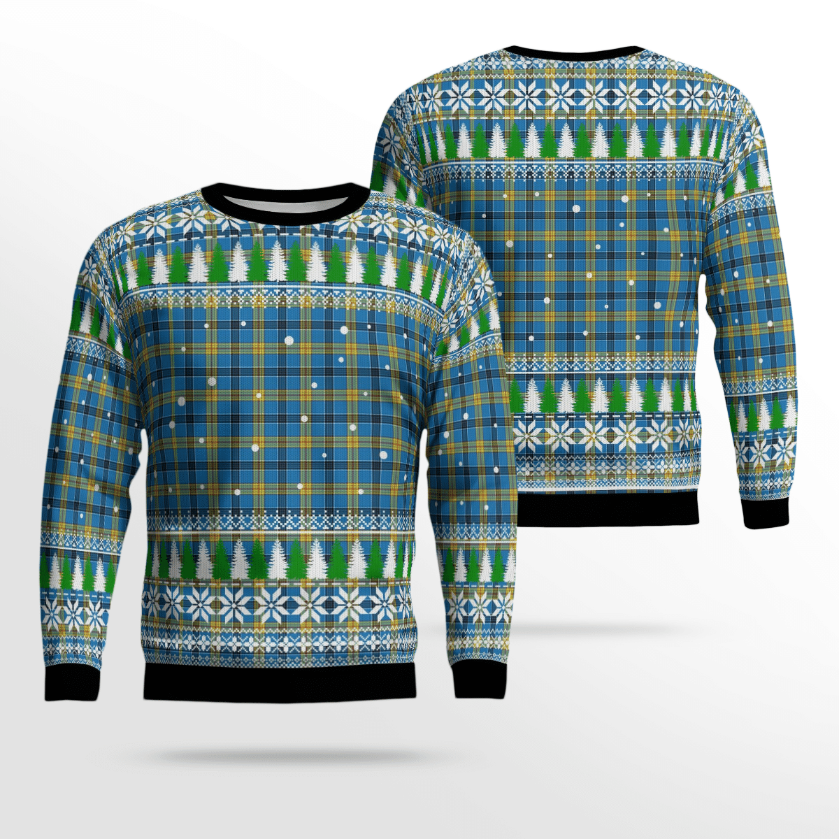 Clan Laing Tartan Christmas Ugly Sweater OY45 Laing Tartan Tartan Ugly Sweater   