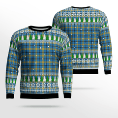 Clan Laing Tartan Christmas Ugly Sweater OY45 Laing Tartan Tartan Ugly Sweater   