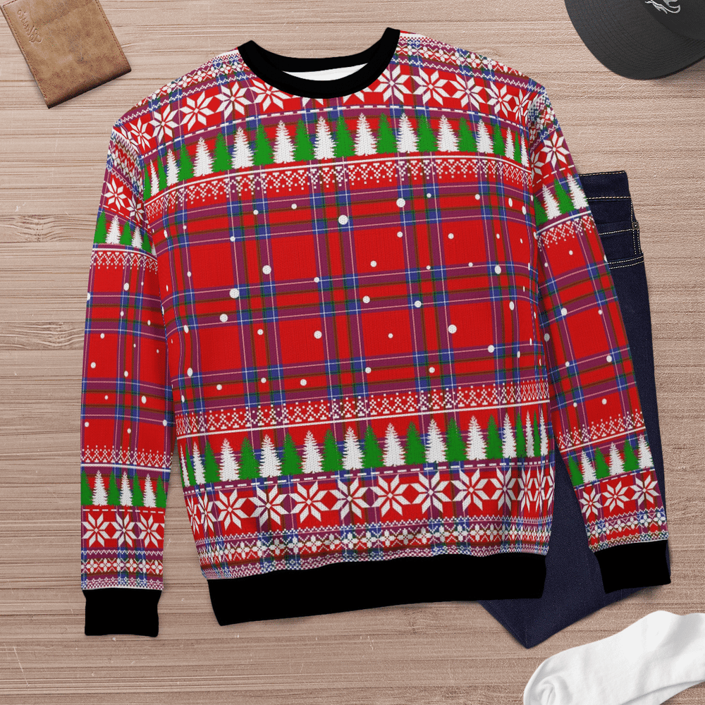 Clan Inverness District Tartan Christmas Ugly Sweater VR47 Inverness District Tartan Tartan Ugly Sweater   