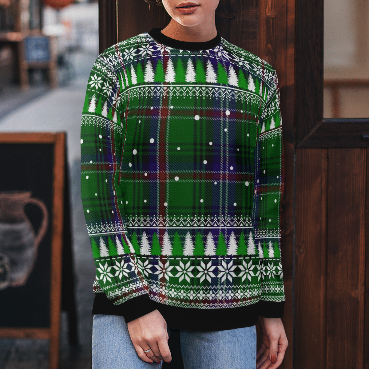 Clan Kirby Tartan Christmas Ugly Sweater GT77 Kirby Tartan Tartan Ugly Sweater   