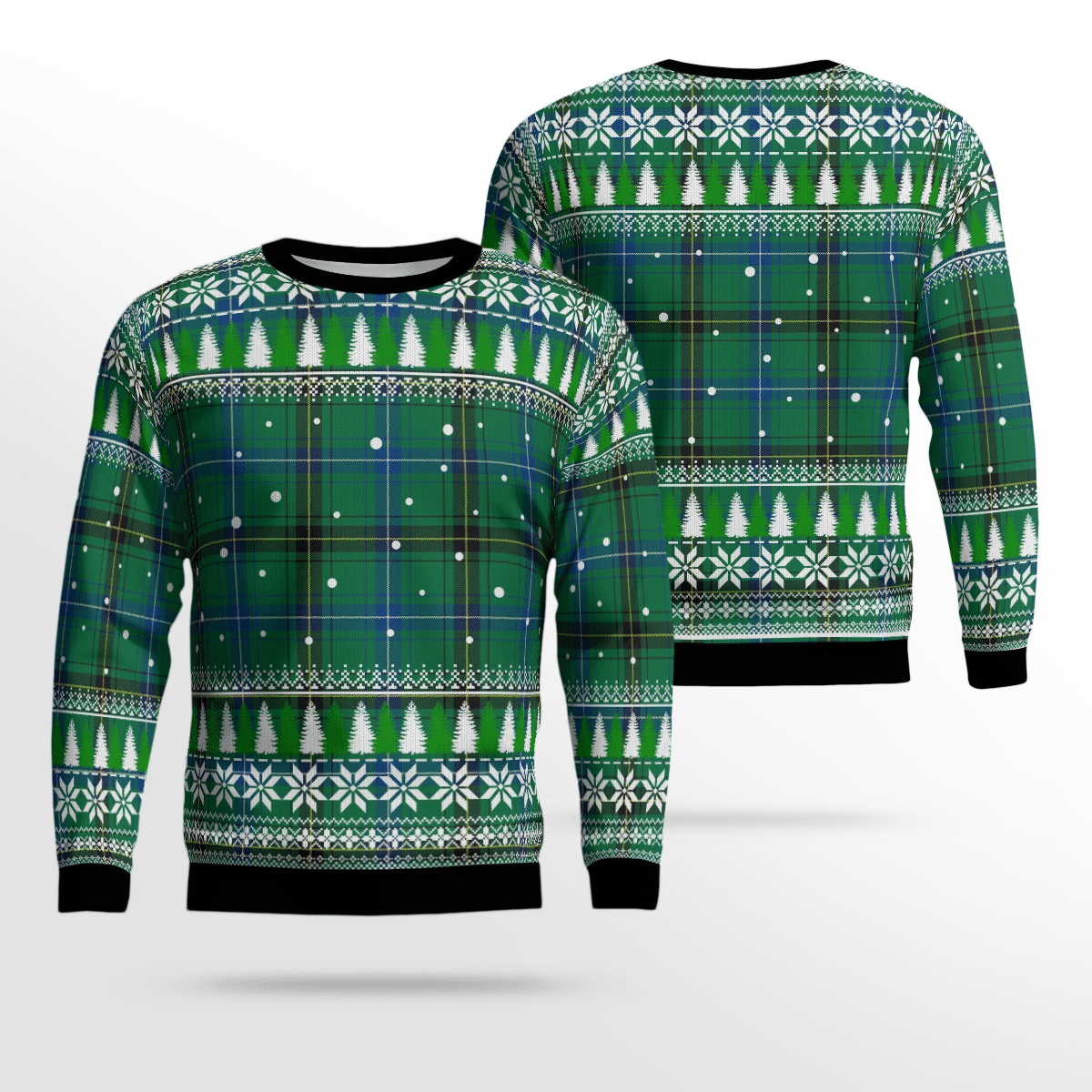 Clan Henderson Ancient Tartan Christmas Ugly Sweater RK15 Henderson Ancient Tartan Tartan Ugly Sweater   