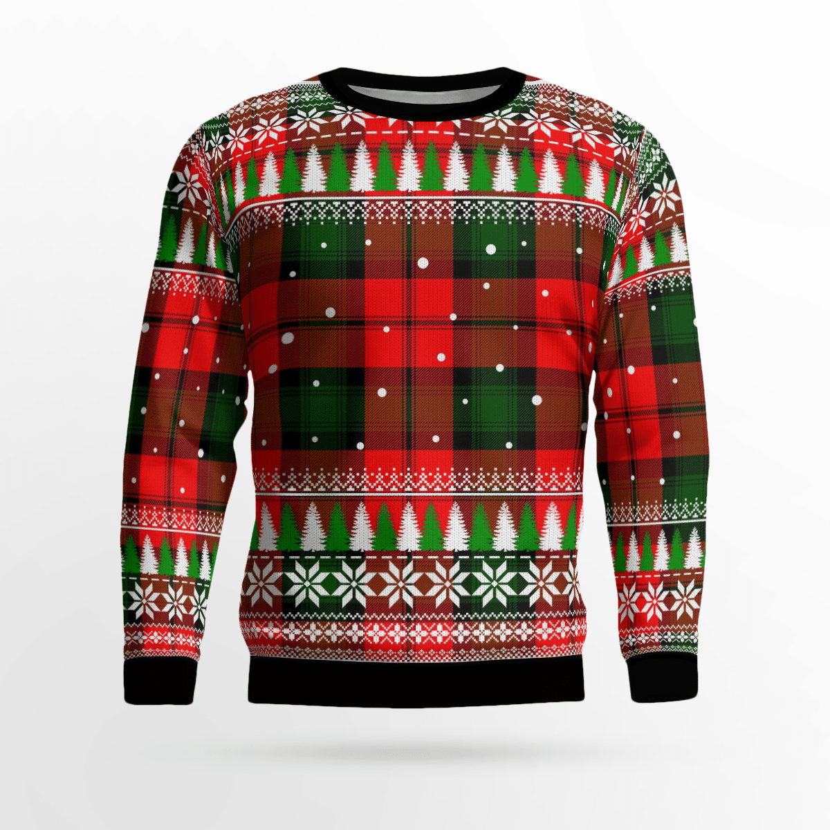 Clan Kerr Modern Tartan Christmas Ugly Sweater DK44 Kerr Modern Tartan Tartan Ugly Sweater   