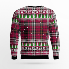 Clan Little Tartan Christmas Ugly Sweater BP50 Little Tartan Tartan Ugly Sweater   