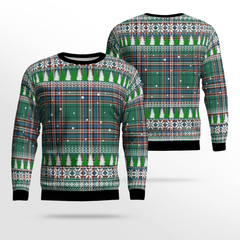 Clan MacFarlane Hunting Ancient Tartan Christmas Ugly Sweater AG64 MacFarlane Hunting Ancient Tartan Tartan Ugly Sweater   