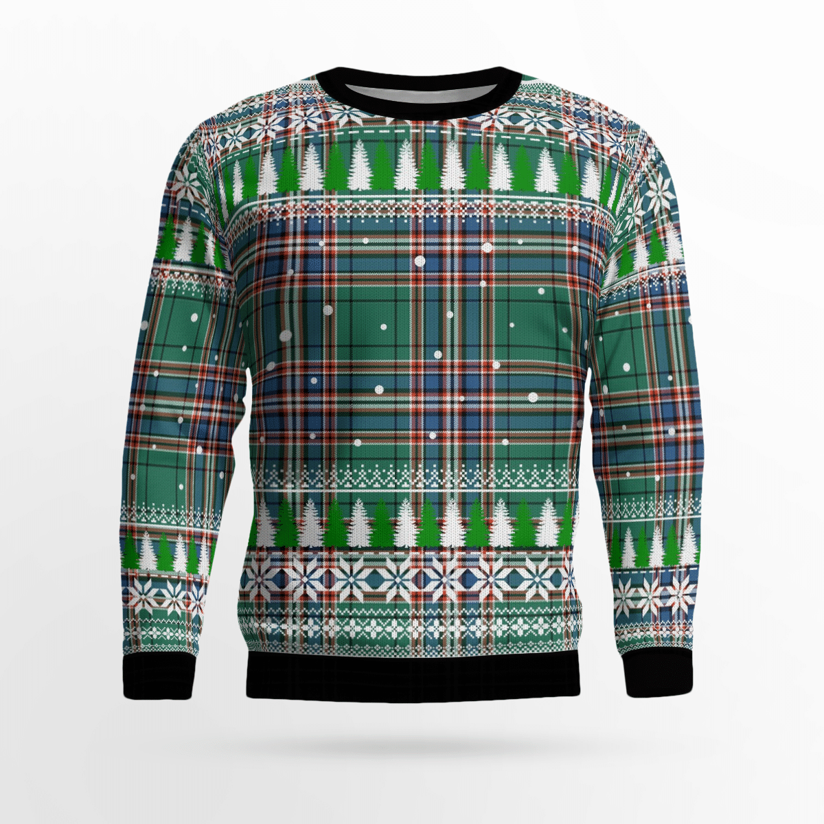 Clan MacFarlane Hunting Ancient Tartan Christmas Ugly Sweater AG64 MacFarlane Hunting Ancient Tartan Tartan Ugly Sweater   