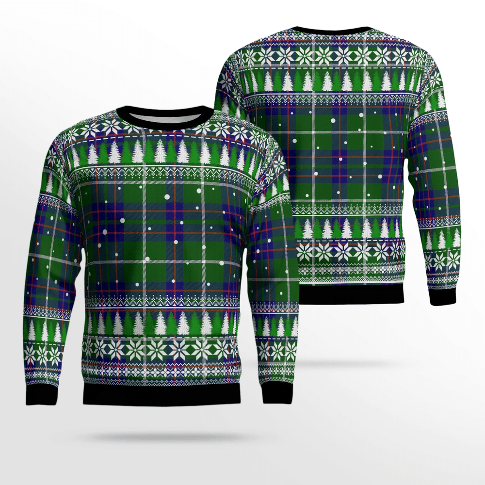 Clan MacIntyre Hunting Modern Tartan Christmas Ugly Sweater ZW24 MacIntyre Hunting Modern Tartan Tartan Ugly Sweater   