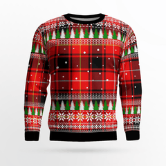 Clan MacIver Modern Tartan Christmas Ugly Sweater TB57 MacIver Modern Tartan Tartan Ugly Sweater   