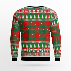 Clan MacGregor Ancient Tartan Christmas Ugly Sweater OI25 MacGregor Ancient Tartan Tartan Ugly Sweater   